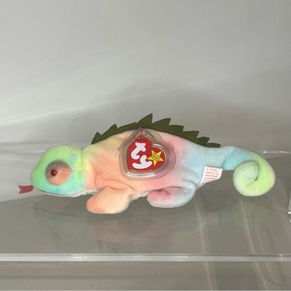 Ty Beanie Baby Iggy the Iguana, NWT - Picture 1 of 4